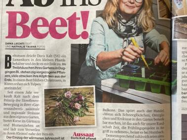 Zeitungsartikel im März 2022